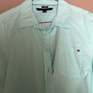 Tommy Hilfiger long sleeve button up. Size L